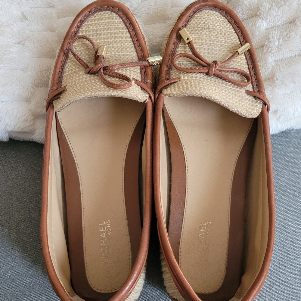 Michael Kors Women's Tan Loafers